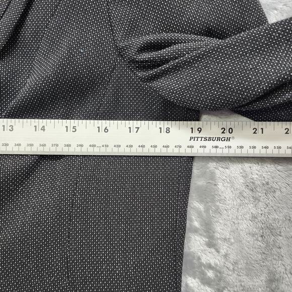 Classiques Entier Atelier Blazer Womens 14 Black White Speckled Single-Button - Picture 9 of 13